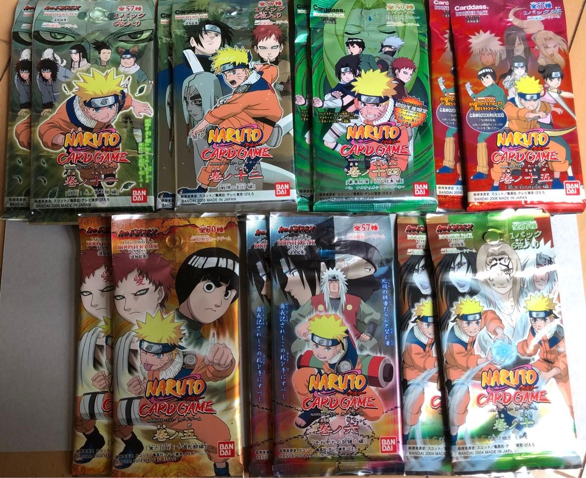 naruto card game ナルトカードゲーム 14パック|Yahoo!フリマ naruto card game ナルトカードゲーム 14パック|Yahoo!フリマ