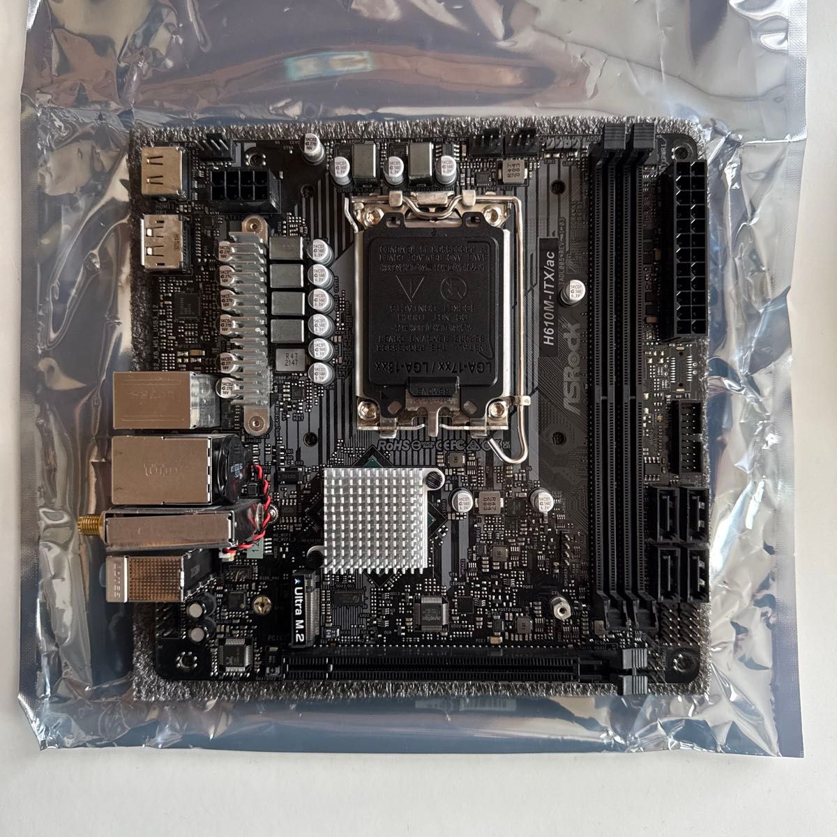 ASRock H610M-ITX マザーボード LGA1700 itx|Yahoo!フリマ(旧 ASRock H610M-ITX マザーボード LGA1700 itx|Yahoo!フリマ(旧