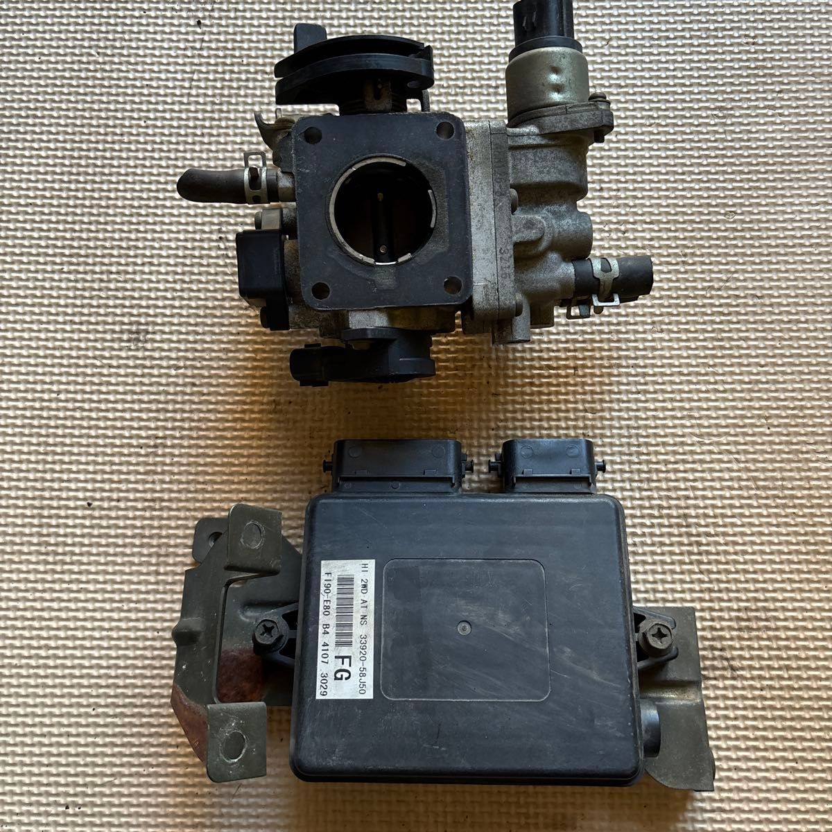 ワゴンR RR MH21S スロットルボディ & ECUセット K6Aターボ ワゴンR RR MH21S スロットルボディ & ECUセット K6Aターボ