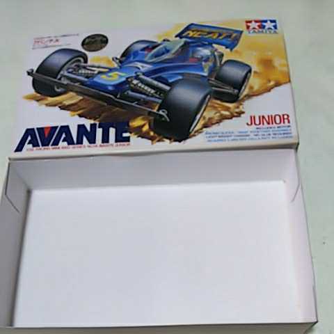  super . rare! Tamiya Mini 4WD avante Jr. transparent chassis & color tire VERSION 