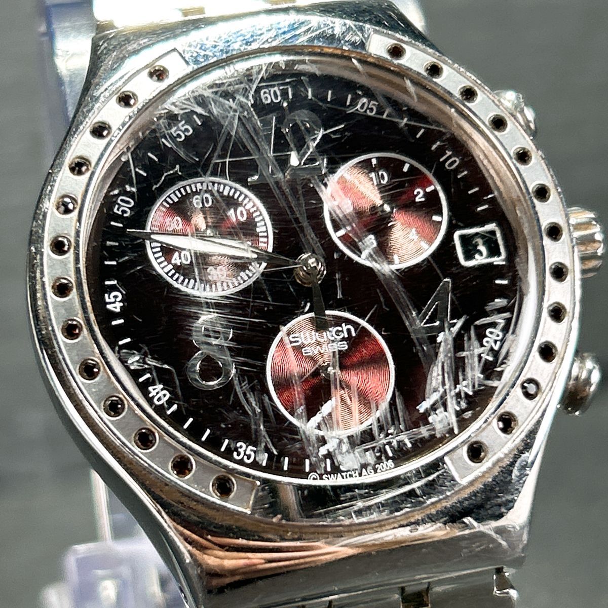 SWATCH スウォッチ IRONY アイロニー CHRONO クロノ AG2006