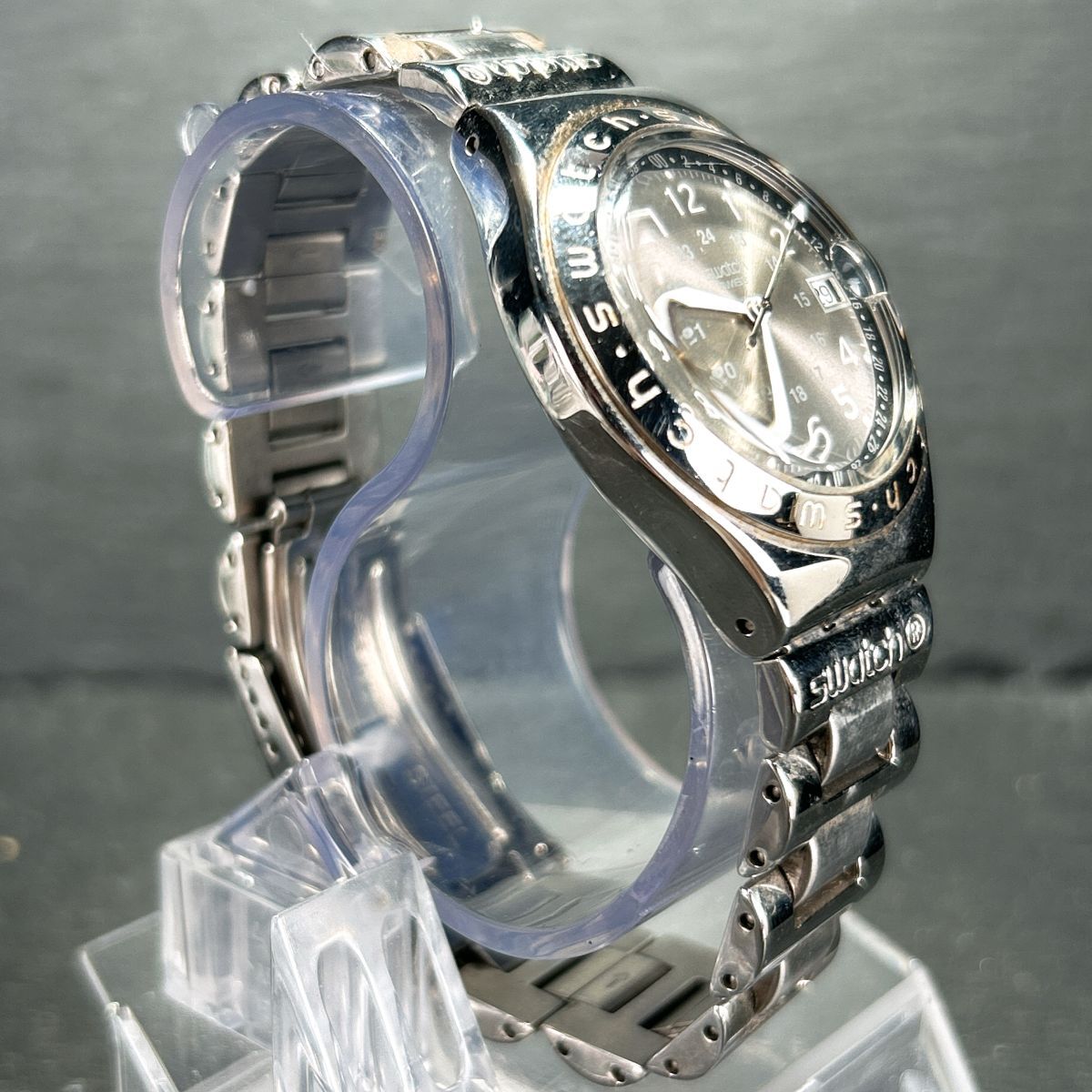 大人女性の IRONY スウォッチ SWATCH アイロニー クオーツ 腕時計 AG2001 IRONY