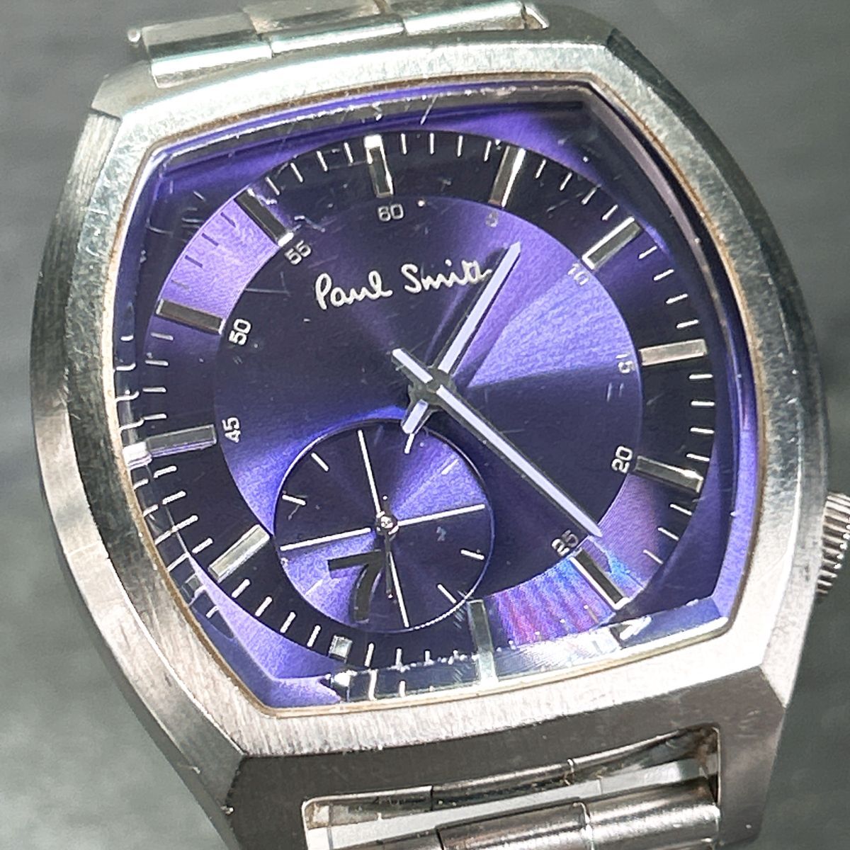 安い割引 ポールスミス Smith Paul 美品 ナンバーセブン パープル NO.7 ポール・スミス