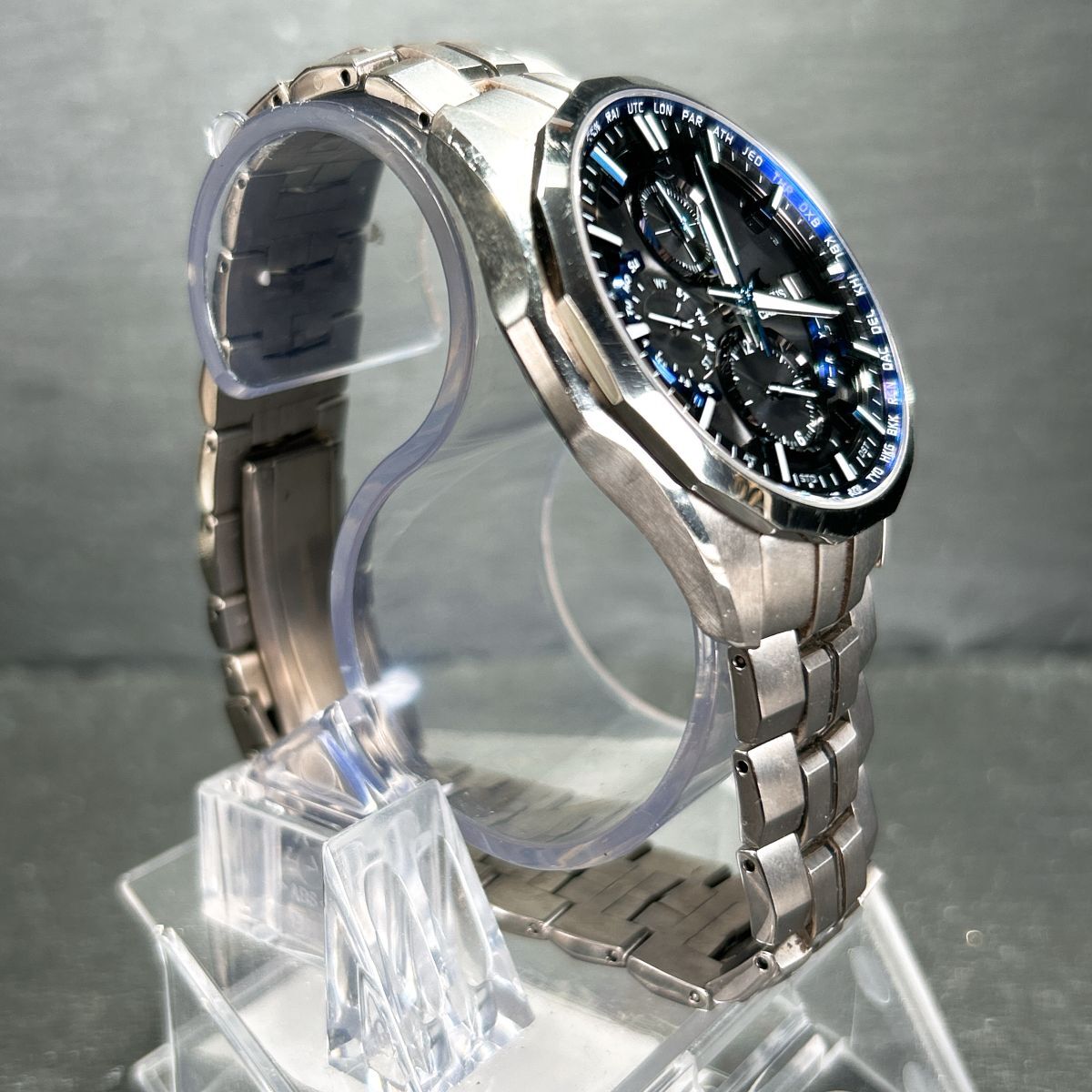 美品 CASIO OCEANUS カシオ オシアナス マンタ Manta OCW-S3000 美品 CASIO OCEANUS カシオ オシアナス マンタ Manta OCW-S3000