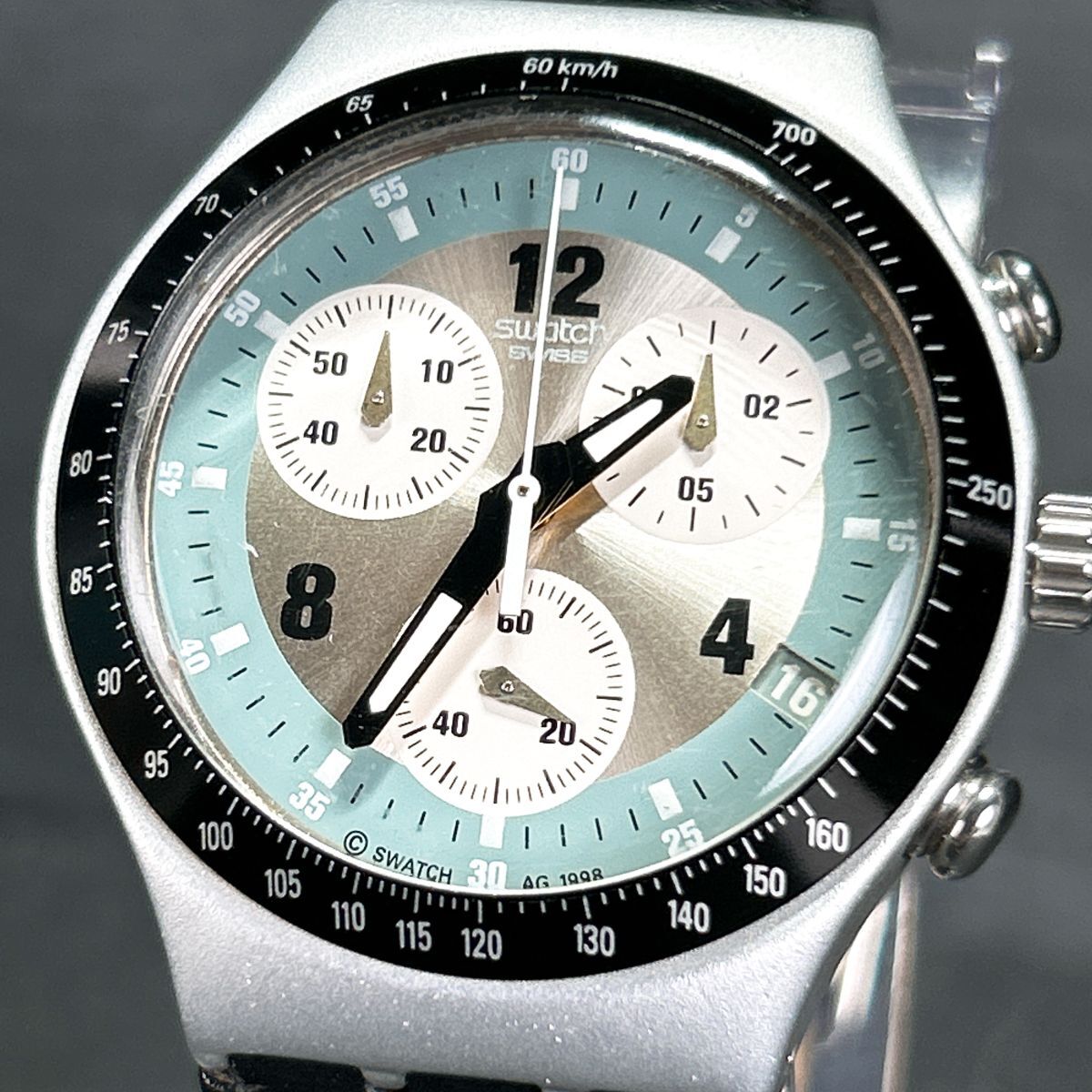 美品 SWATCH スウォッチ IRONY アイロニー CHRONO クロノ 美品 SWATCH スウォッチ IRONY アイロニー CHRONO クロノ