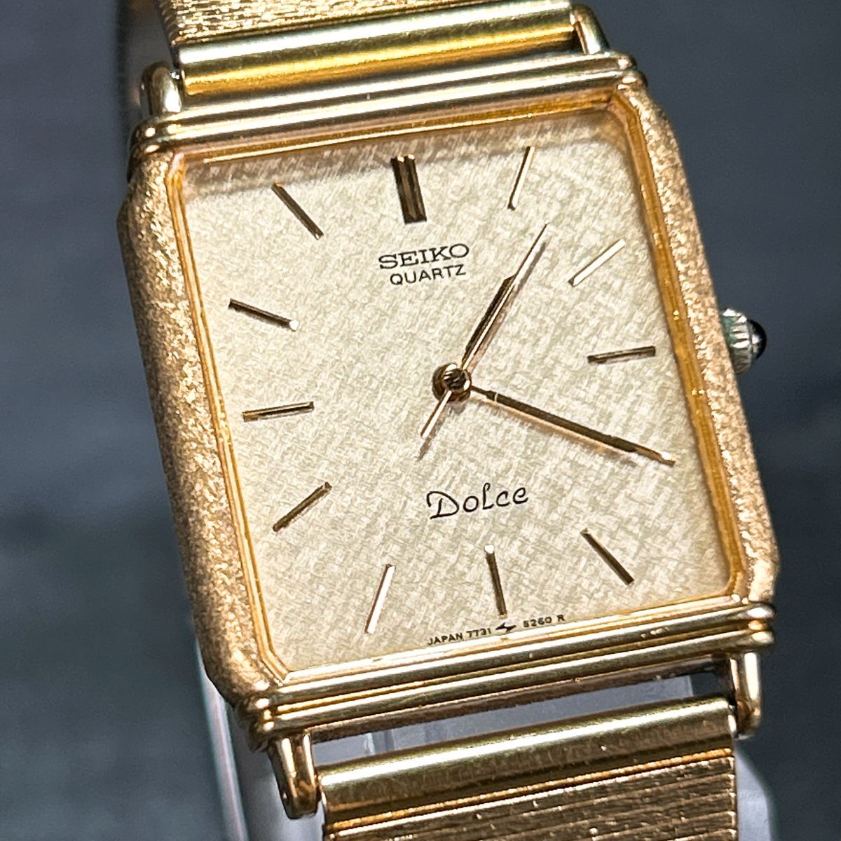 1970年代製 SEIKO セイコー DOLCE ドルチェ 7731-5230 腕時計 1970年代製 SEIKO セイコー DOLCE ドルチェ 7731-5230 腕時計