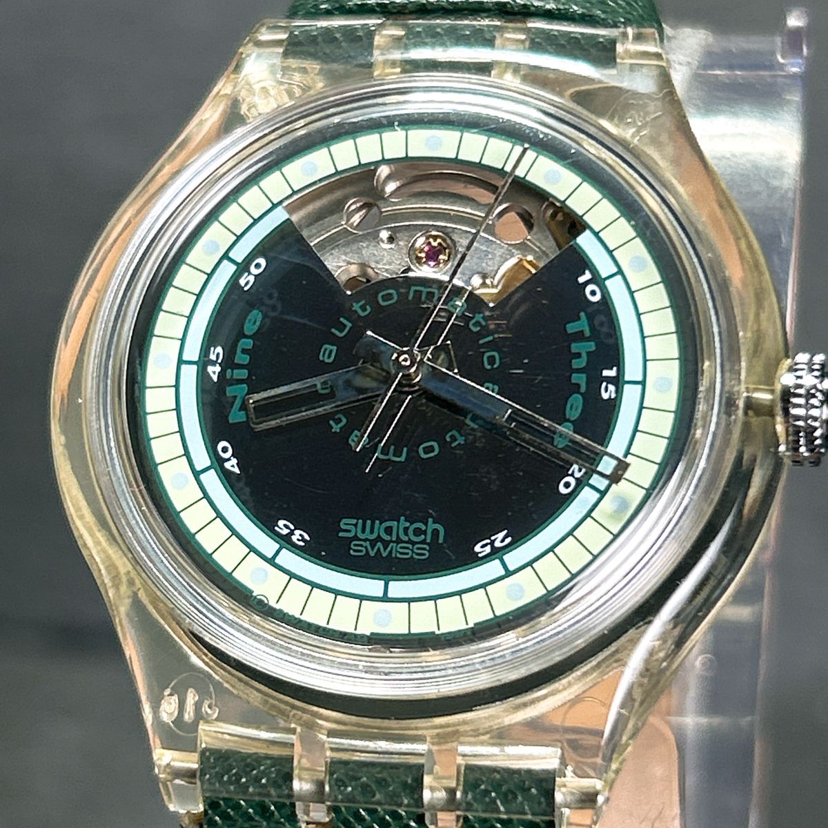 美品 SWATCH スウォッチ AUTOMATIC SAK100 FRANCOIS 腕時計 自動 美品 SWATCH スウォッチ AUTOMATIC SAK100 FRANCOIS 腕時計 自動
