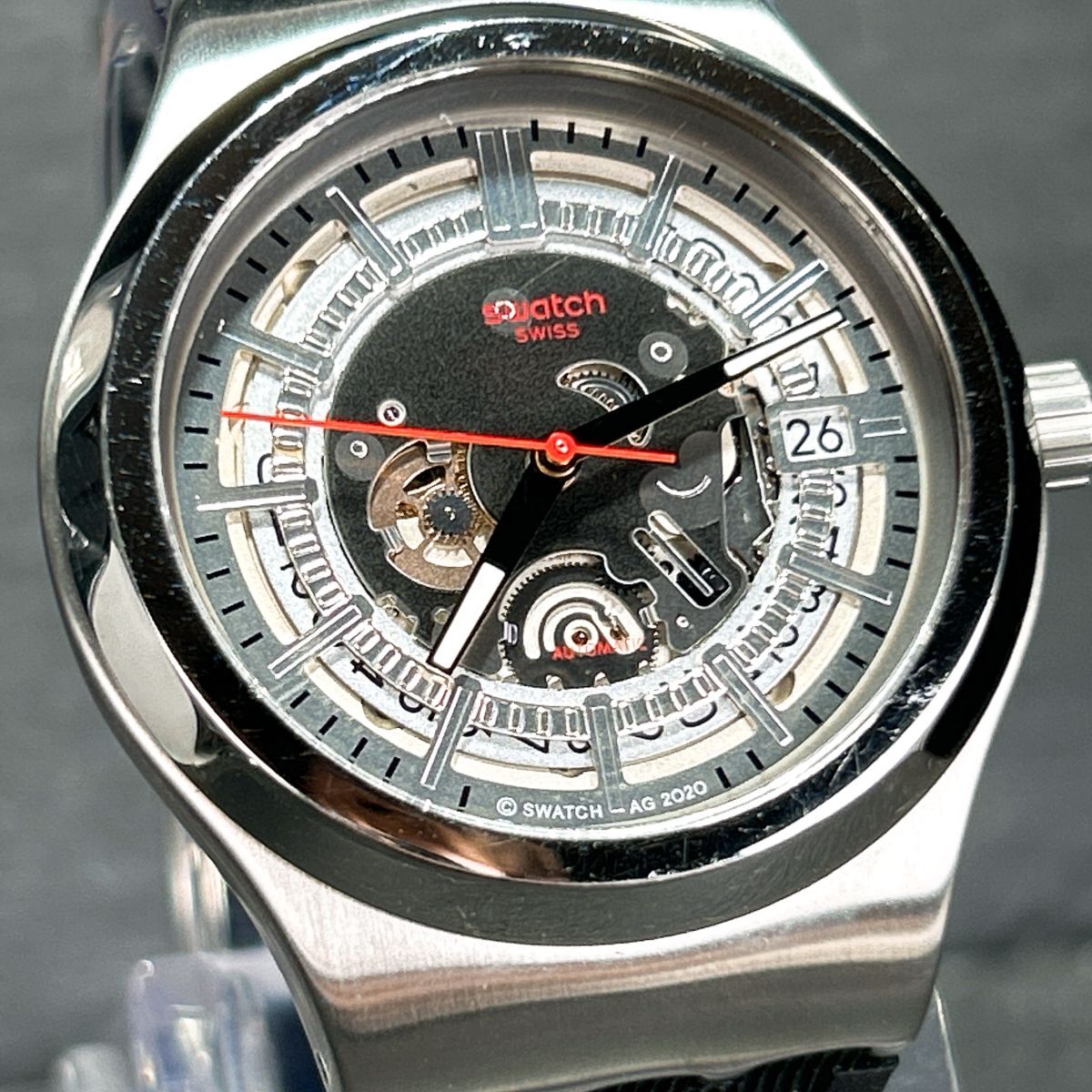 美品 SWATCH スウォッチ IRONY アイロニー Sistem51 Through 美品 SWATCH スウォッチ IRONY アイロニー Sistem51 Through