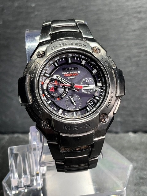 最上級ライン 美品 MR-G CASIO カシオ G-SHOCK MRG-8100B-1AJF 最上級ライン 美品 MR-G CASIO カシオ G-SHOCK MRG-8100B-1AJF