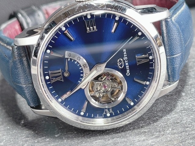 超美品 ORIENT STAR オリエントスター セミスケルトン 自動巻き 超美品 ORIENT STAR オリエントスター セミスケルトン 自動巻き