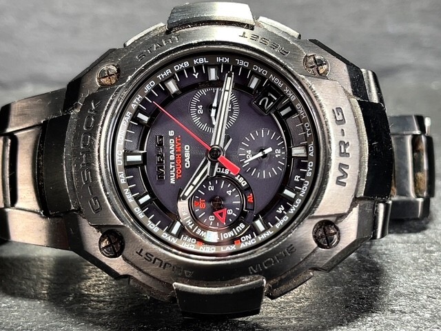 最上級ライン 美品 MR-G CASIO カシオ G-SHOCK MRG-8100B-1AJF 最上級ライン 美品 MR-G CASIO カシオ G-SHOCK MRG-8100B-1AJF