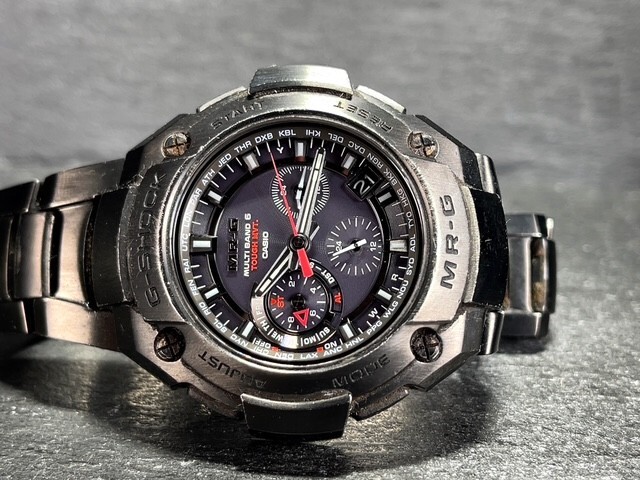 最上級ライン 美品 MR-G CASIO カシオ G-SHOCK MRG-8100B-1AJF 最上級ライン 美品 MR-G CASIO カシオ G-SHOCK MRG-8100B-1AJF