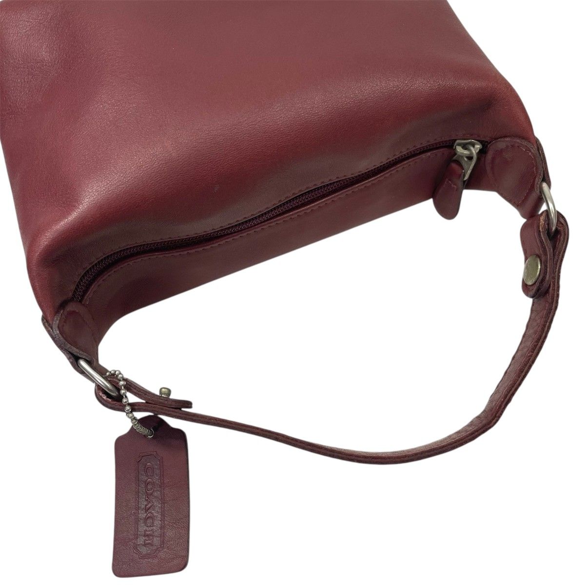 OLD COACH オールドコーチ グラブタンレザー アクセサリーポーチ 赤 OLD COACH オールドコーチ グラブタンレザー COACH コーチ