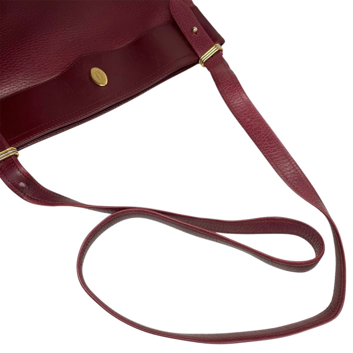Cartier カルティエ ショルダーバッグ マストライン ボルドー Cartier カルティエ ショルダーバッグ マストライン ボルドー