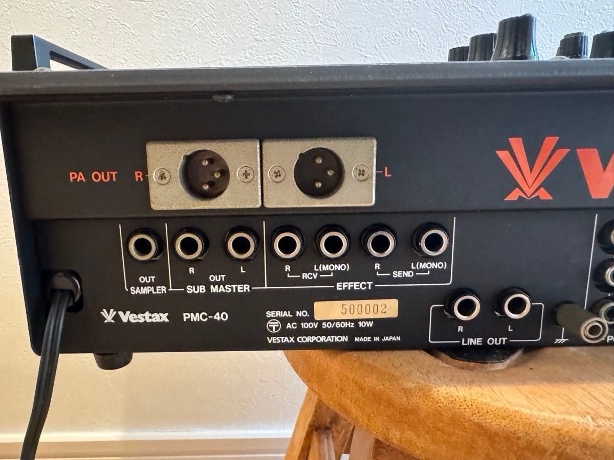 VESTAX PMC40 DJミキサー メンテ済み 良品|Yahoo!フリマ(旧 VESTAX PMC40 DJミキサー メンテ済み 良品|Yahoo!フリマ(旧