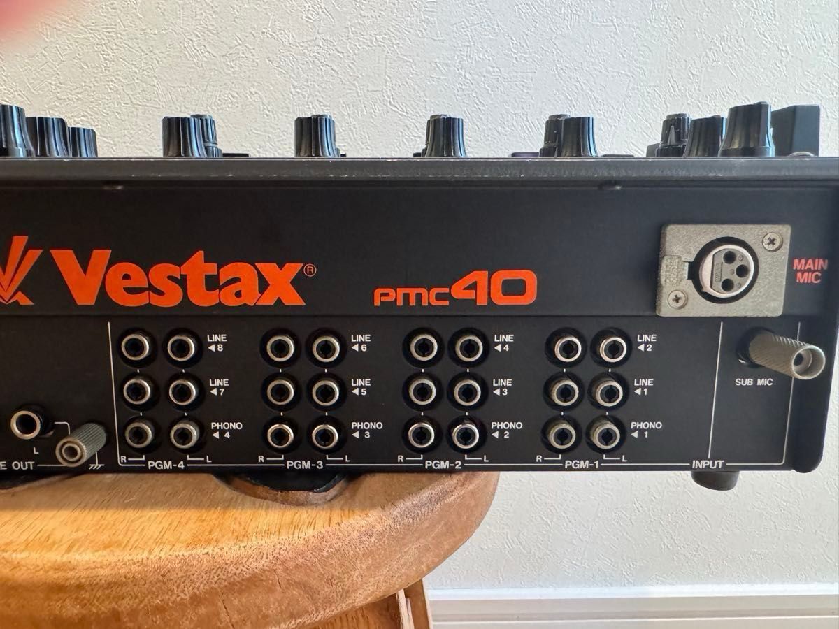 VESTAX PMC40 DJミキサー メンテ済み 良品|Yahoo!フリマ(旧 VESTAX PMC40 DJミキサー メンテ済み 良品|Yahoo!フリマ(旧