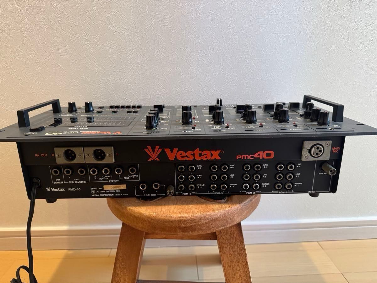 VESTAX PMC40 DJミキサー メンテ済み 良品|Yahoo!フリマ(旧 VESTAX PMC40 DJミキサー メンテ済み 良品|Yahoo!フリマ(旧
