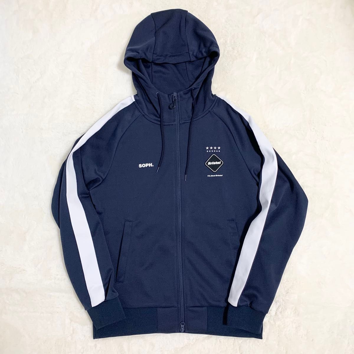 【極美品】FCRB TRAINING TRACK HOODIE ネイビー M F C R B TRAINING TRACK HOODIE ネイビー S|Yahoo!フリマ(旧