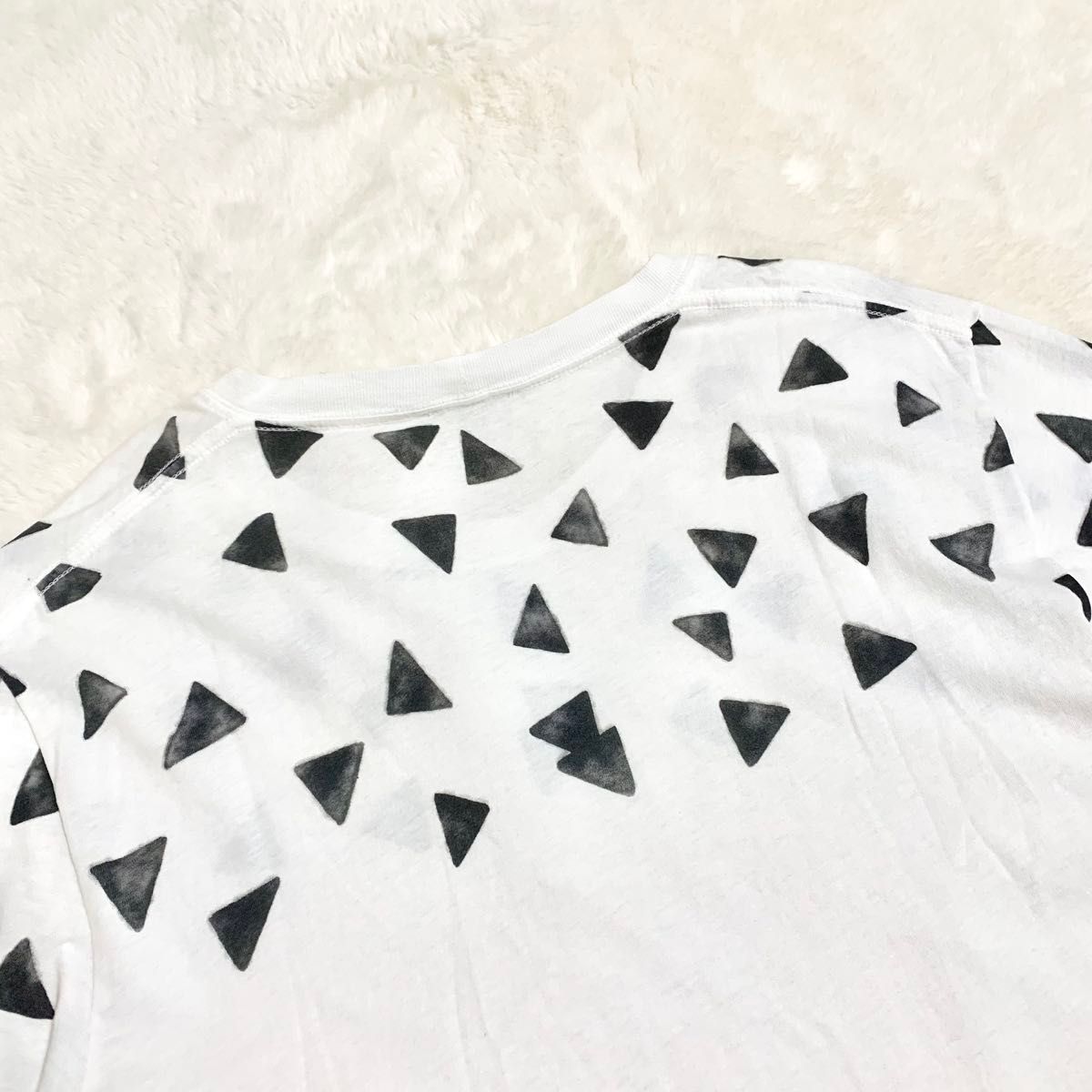 SAINT LAURENT PARIS エディ期 トライアングル Tシャツ S|Yahoo SAINT LAURENT PARIS エディ期 トライアングル Tシャツ S|Yahoo