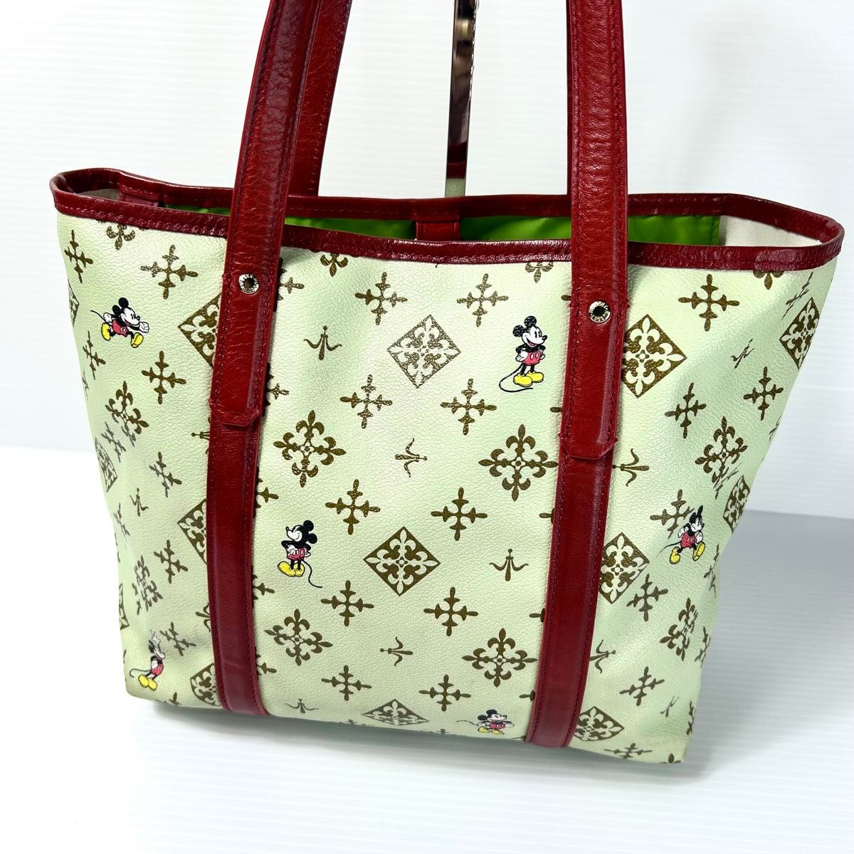 美品 russet ラシット トートバッグ ディズニー ミッキーマウス 美品 russet ラシット トートバッグ ディズニー ミッキーマウス