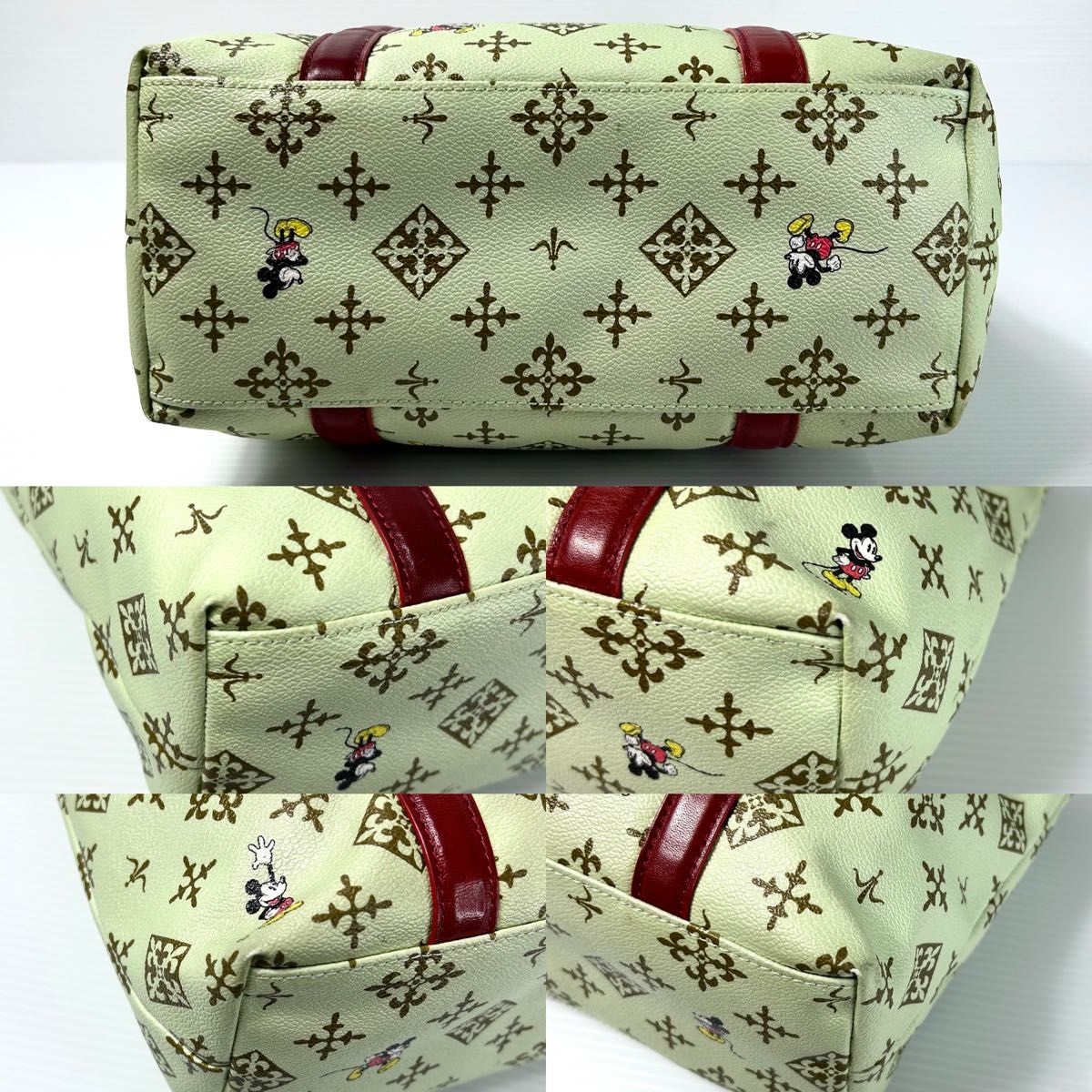 美品 russet ラシット トートバッグ ディズニー ミッキーマウス 美品 russet ラシット トートバッグ ディズニー ミッキーマウス