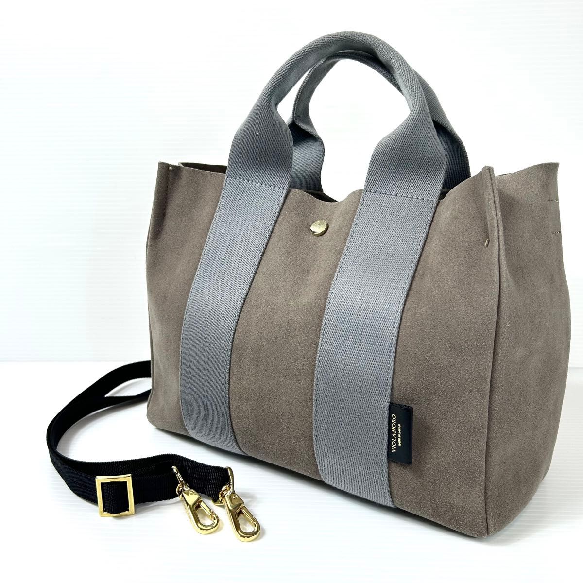 極美品 VIOLAd'ORO ヴィオラドーロ 2way ショルダーバッグ A4 極美品 VIOLAd'ORO ヴィオラドーロ 2way ショルダーバッグ A4