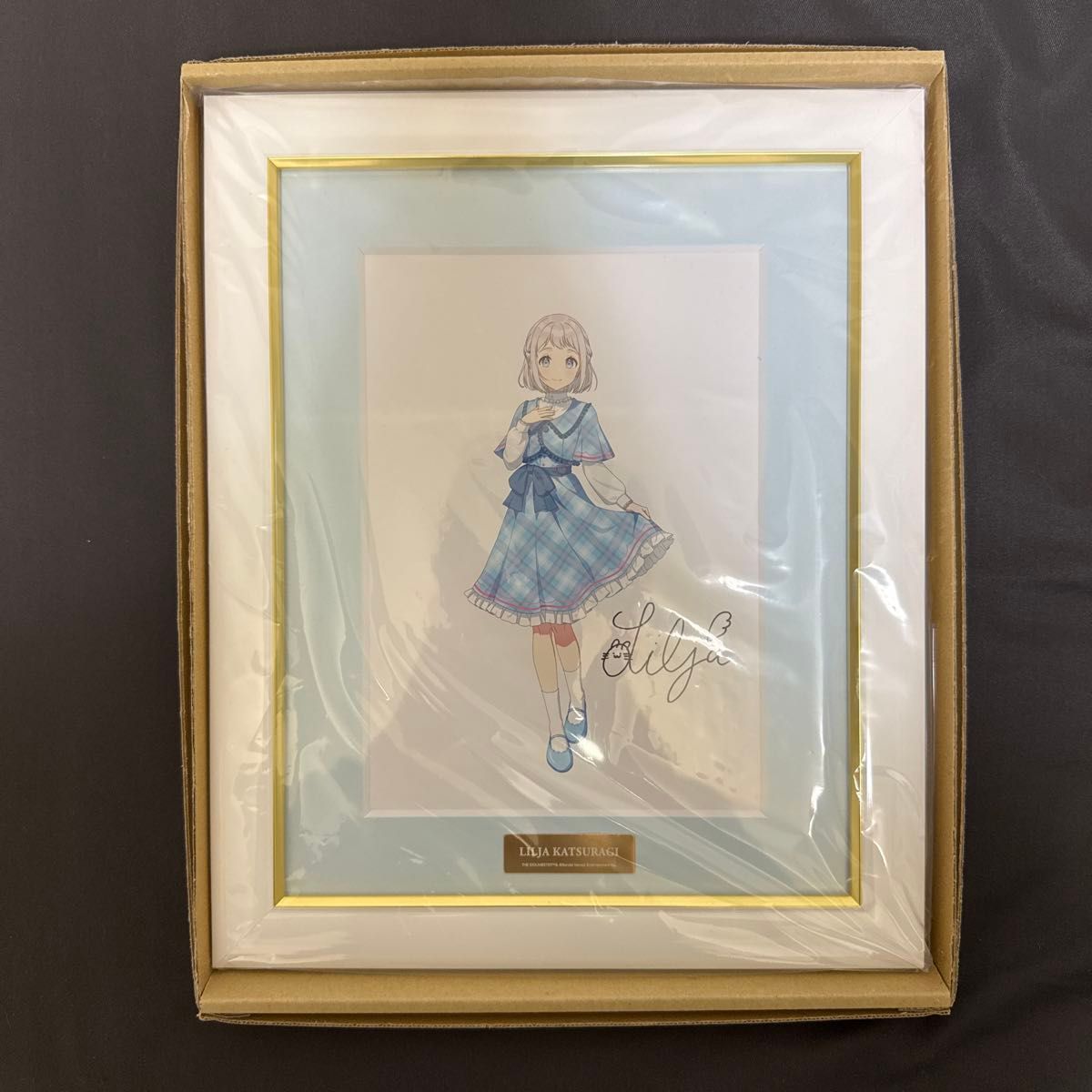 葛城リーリヤ サイン入り複製原画 学園アイドルマスター 学園アイドルマスター A賞 選べる サイン入り複製原画 葛城