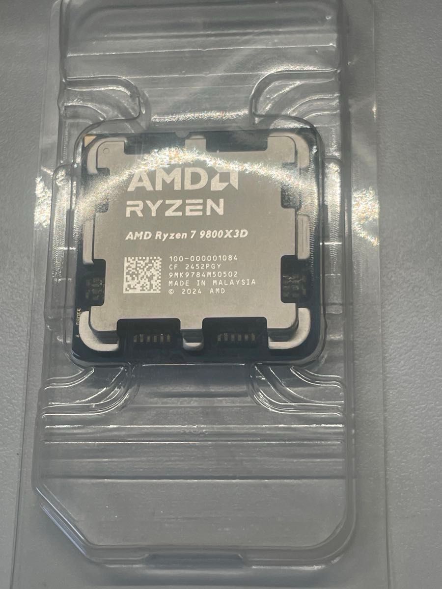 AMD Ryzen 7 9800X3D【動作確認 ベンチ結果有 バルク品】|Yahoo AMD Ryzen 7 9800X3D【動作確認 ベンチ結果有 バルク品】|Yahoo