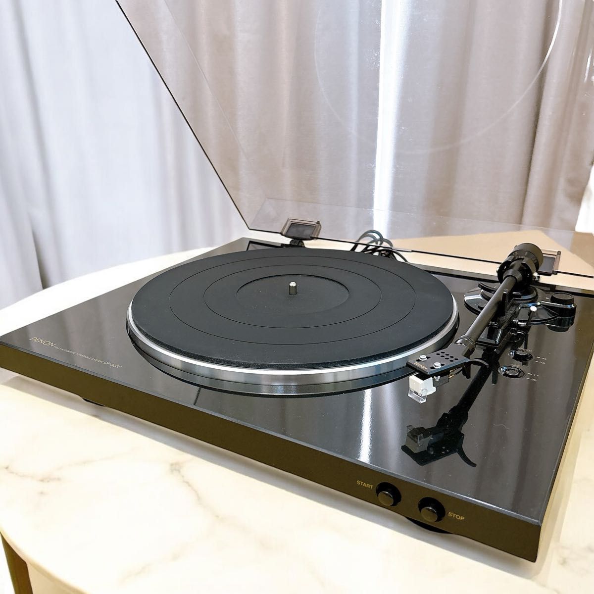完動品】 Denon DP-300F レコードプレーヤー ターンテーブル 完動品】 Denon DP-300F レコードプレーヤー ターンテーブル