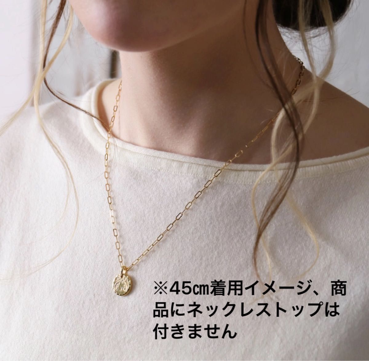 K18YG高級ペーパークリップチェーンネックレス幅2 2㎜40 K18YG高級ペーパークリップチェーンネックレス幅2 2㎜40
