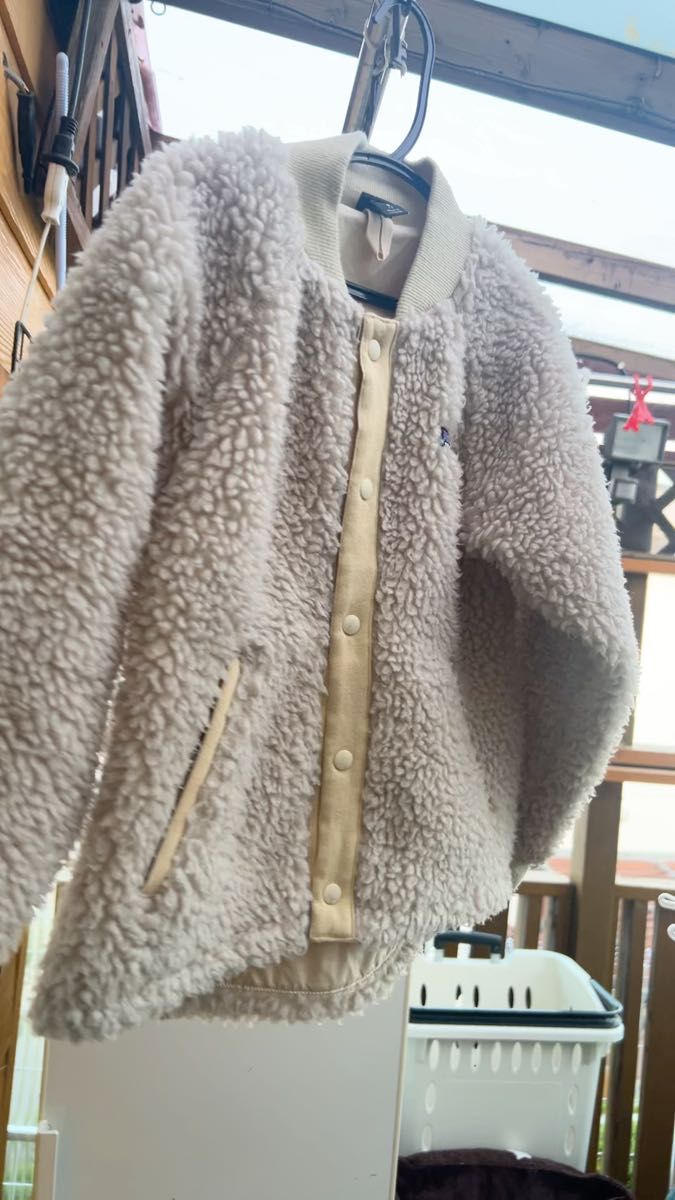 ゴールデンウィーク限定 最終値下げ パタゴニア フリースダウンジャケット ベージュ patagonia レトロX キッズ