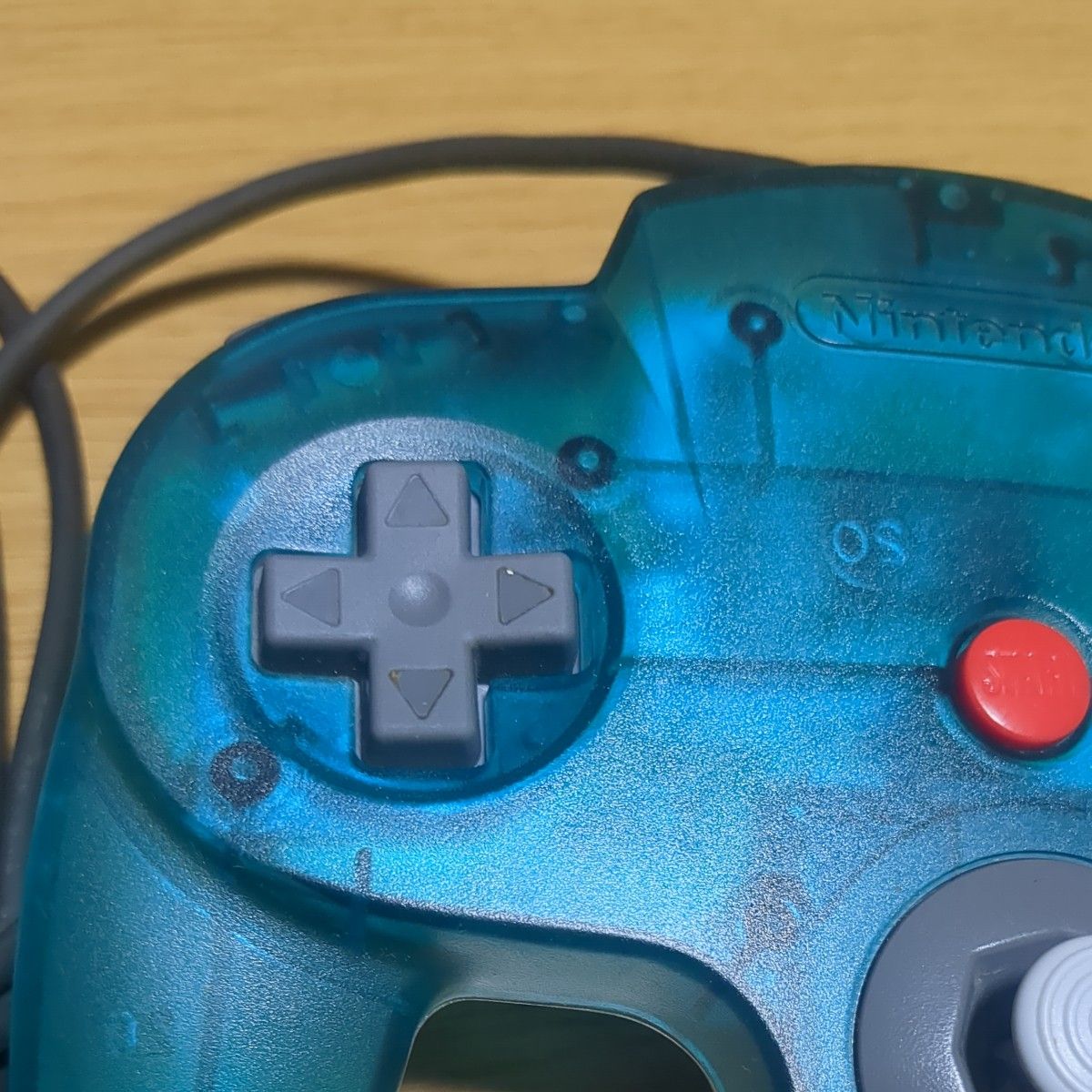 動作未確認】ニンテンドー64 コントローラー クリアブルー 動作未確認】ニンテンドー64 コントローラー クリアブルー