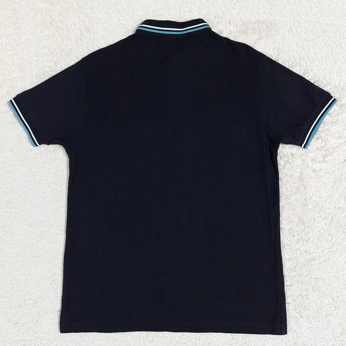 美品/FRED PERRY フレッドペリー 半袖 鹿の子 ポロシャツ 刺繍 美品/FRED PERRY フレッドペリー 半袖 鹿の子 ポロシャツ 刺繍