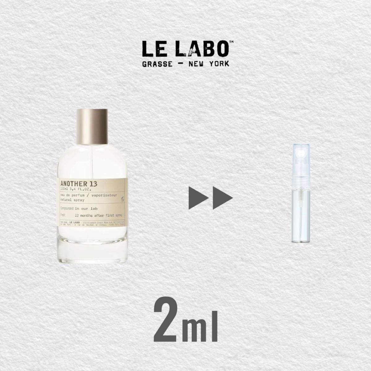 LE LABO ルラボ ANOTHER13 アナザー13 EDP 2ml|Yahoo!フリマ LE LABO ルラボ ANOTHER13 アナザー13 EDP 2ml|Yahoo!フリマ