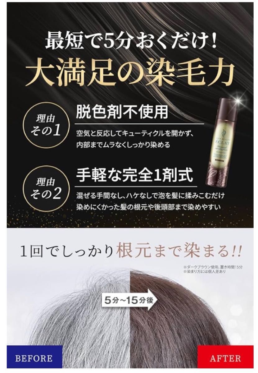 新品】 ヘアボーテ エクラ ボタニカルエアカラーフォームEX 新品】 ヘアボーテ エクラ ボタニカルエアカラーフォームEX