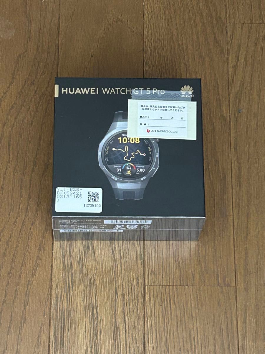 HUAWEI WATCH GT 5 Pro スマートウォッチ 新品未開封 カバー付 HUAWEI WATCH GT 5 Pro スマートウォッチ 新品未開封 カバー付