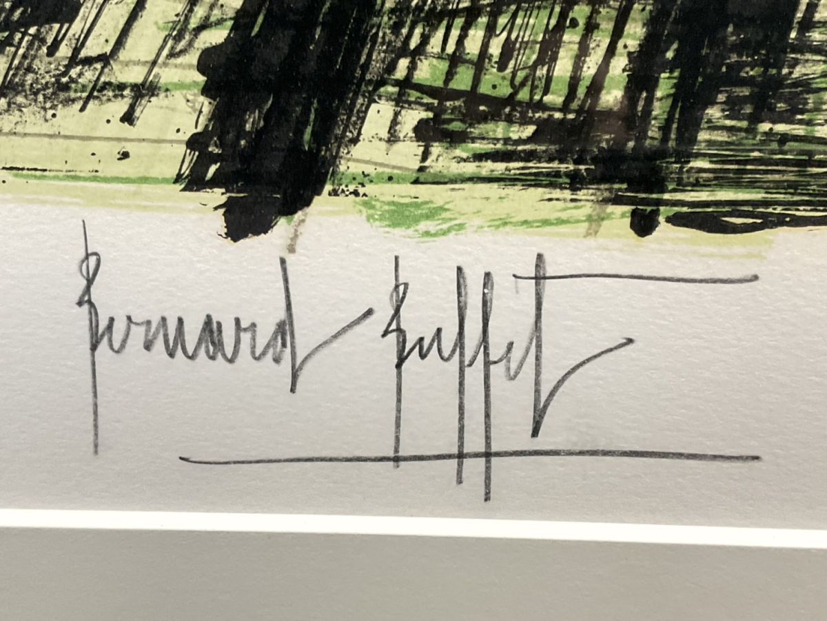 真作□リトグラフ□ベルナール・ビュッフェ・Bernard Buffet 真作□リトグラフ□ベルナール・ビュッフェ・Bernard Buffet