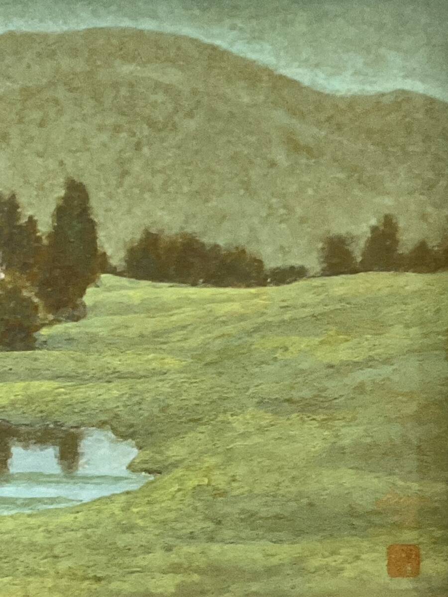 真作□日本画□佐々木曜□『春』□共シール □日展会員 外務大臣 真作□日本画□佐々木曜□『春』□共シール □日展会員 外務大臣