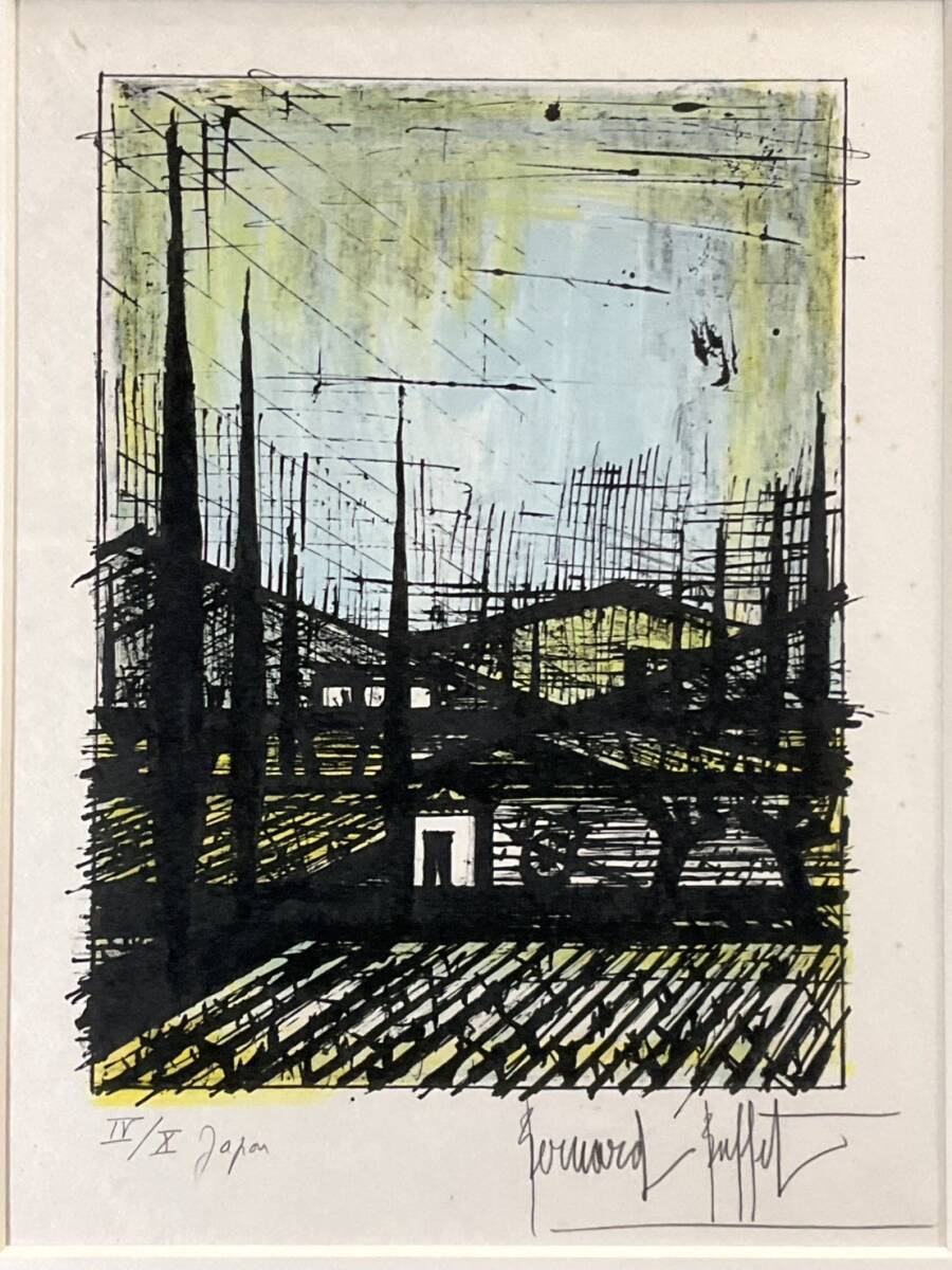 真作□リトグラフ□ベルナール・ビュッフェ・Bernard Buffet 真作□リトグラフ□ベルナール・ビュッフェ・Bernard Buffet