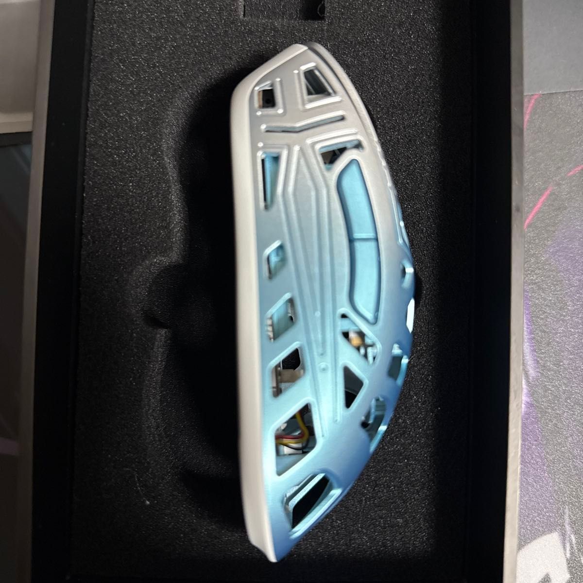 WLMOUSE Sword X Silver/Blue Omron Opticals|Yahoo!フリマ(旧 WLMOUSE Sword X Silver/Blue Omron Opticals|Yahoo!フリマ(旧