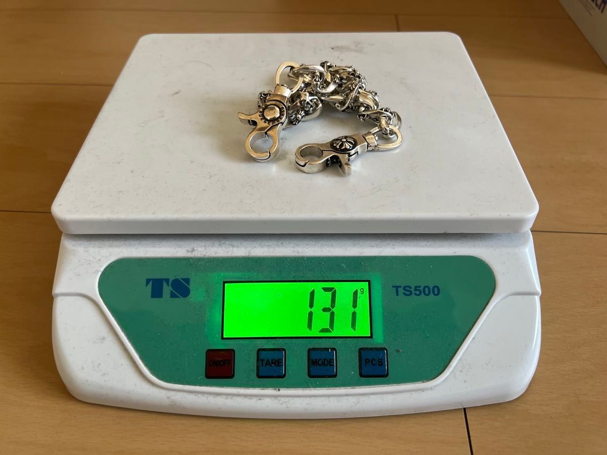 ウォレットチェーン ダブルクリップ シルバー925 刻印あり ウォレットチェーン ダブルクリップ シルバー925 刻印あり
