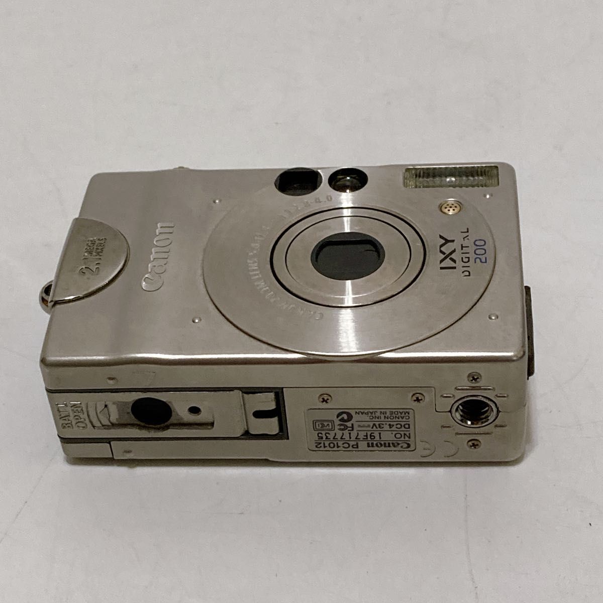 Canon IXY DIGITAL 200 PC1012 キャノン コンパクトデジタル Canon IXY DIGITAL 200 PC1012 キャノン コンパクトデジタル
