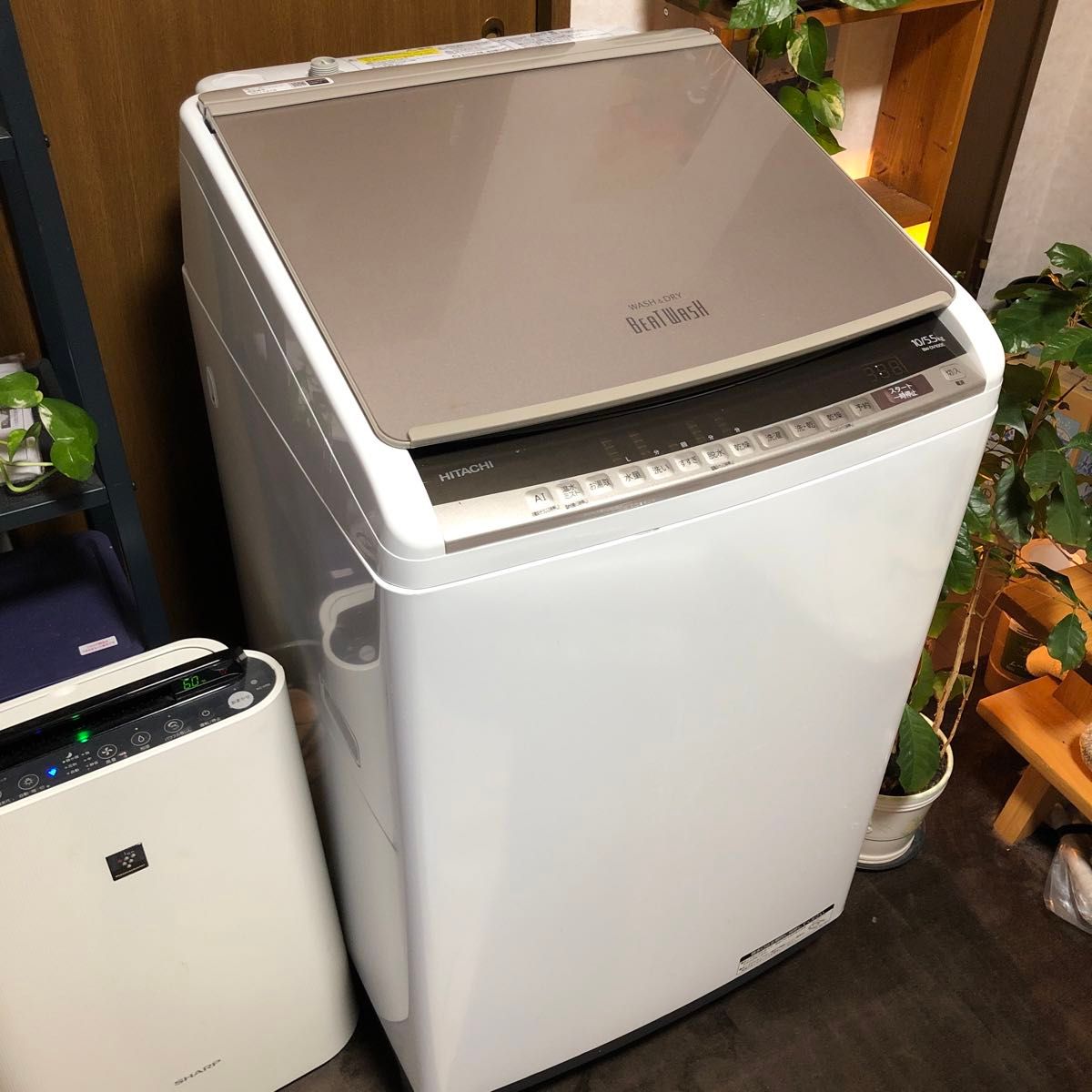 2019年製 HITACHI BW-DV100E 縦型洗濯乾燥機 日立|Yahoo!フリマ 2019年製 HITACHI BW-DV100E 縦型洗濯乾燥機 日立|Yahoo!フリマ