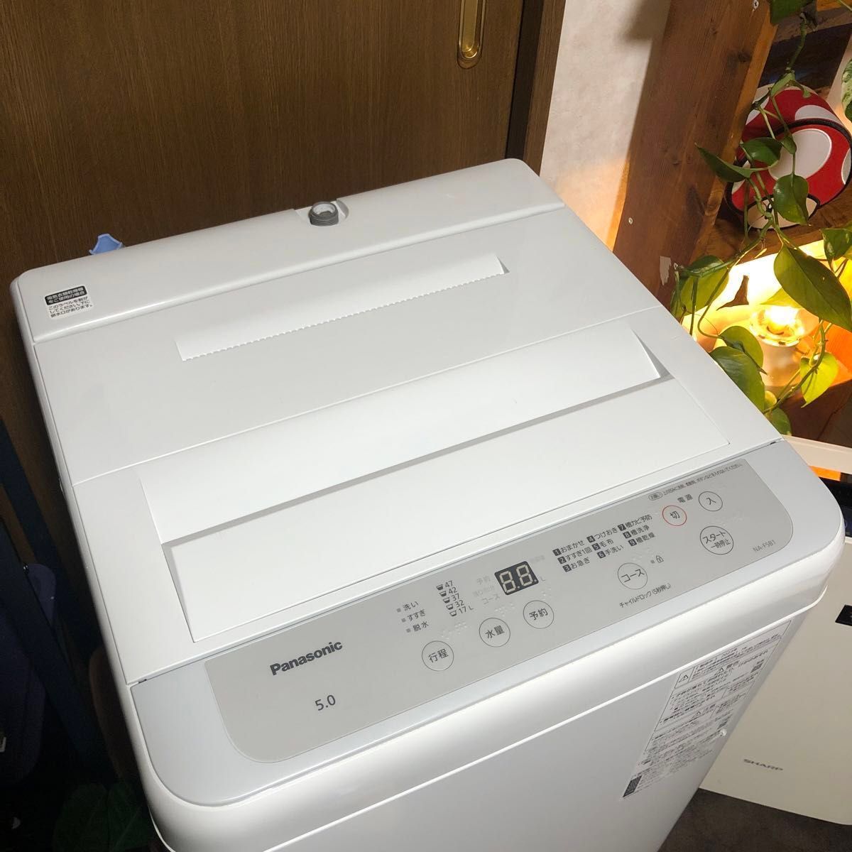 Panasonic 5 0kg 全自動洗濯機 2023年製 中古美品 動作確認済 Panasonic 5 0kg 全自動洗濯機 2023年製 中古美品 動作確認済