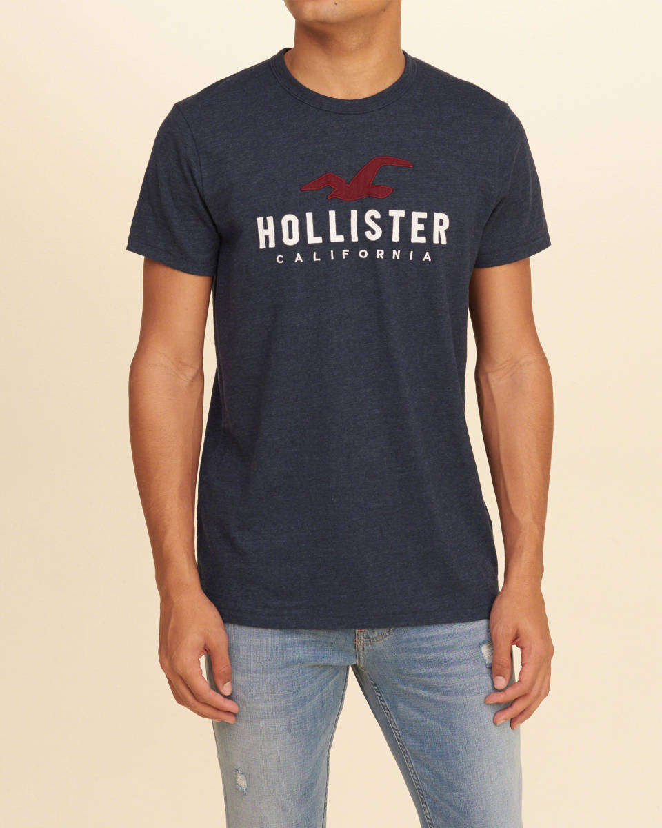 HOLLISTER ホリスター men's 半袖 Ｔシャツ サイズＳ 　Vintage Hollisterウォッシュ　グラフィックロゴ_画像2