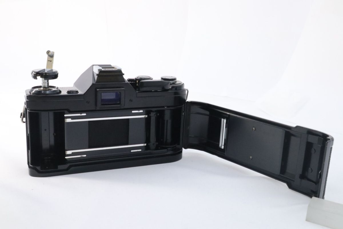 Canon キヤノン キャノン AE-1 ブラックボディ MFフィルムカメラ (f02093)