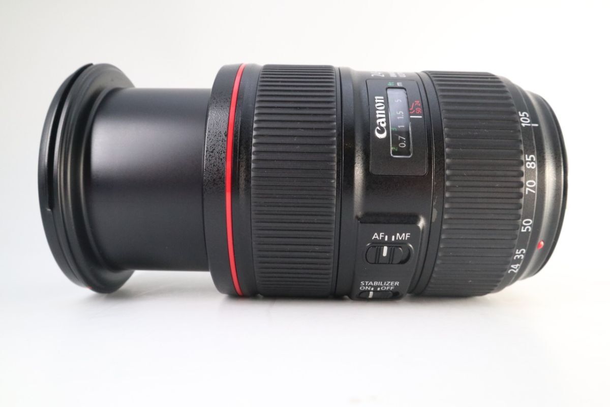 Canon Canon Canon ZOOM EF 24-105mm F/4 L IS II USM AF линзы (f02780)