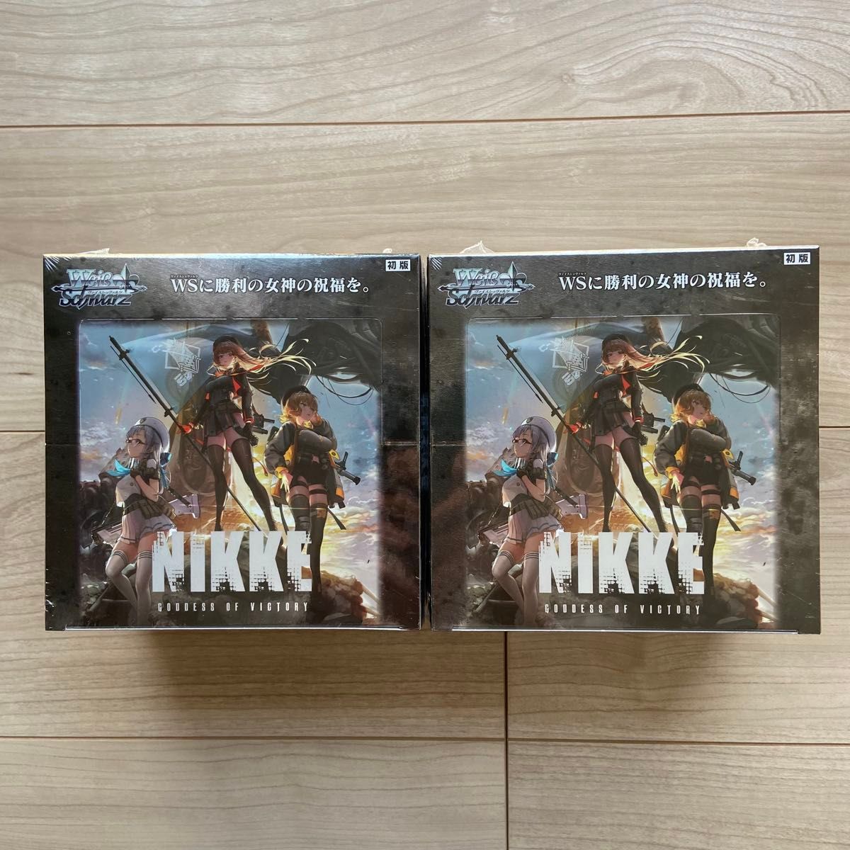 NIKKE ニケ ヴァイスシュバルツ 6BOX 未開封 シュリンク付き NIKKE ニケ ヴァイスシュバルツ 6BOX 未開封 シュリンク付き