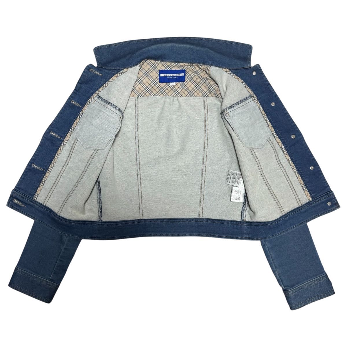 BURBERRY BLUELABEL バーバリーブルーレーベル ソフト デニム BURBERRY BLUELABEL バーバリーブルーレーベル ソフト デニム
