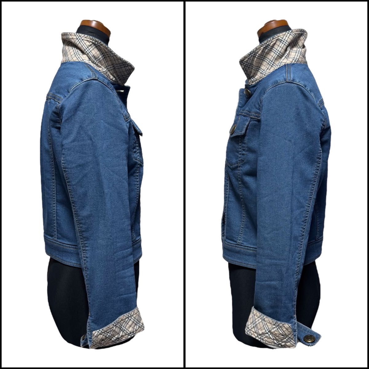 BURBERRY BLUELABEL バーバリーブルーレーベル ソフト デニム BURBERRY BLUELABEL バーバリーブルーレーベル ソフト デニム
